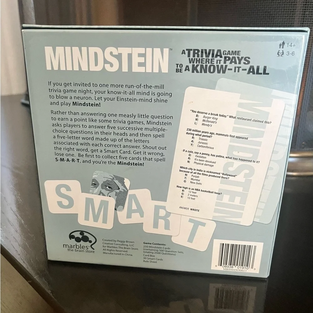 Mindstein Trivia Game